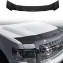TripleAliners Hood Deflector Protector Compatible with 2009-2014 Ford F-150 F150 Accessories Hood Protector TPE Bug Deflector Shield Replacement