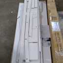 GarveeHome 9 Cube Storage Organizer Bookshelf, 4 Tier Farmhouse Horizontal Bookcase, 37.4 Inch Wood Storage Bookcase for Entryway, Long Low Bookshelves for Living Room-Black Oak