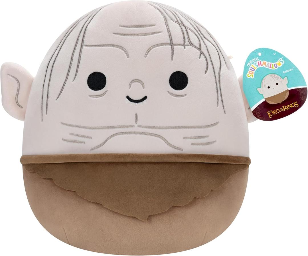 Squishmallows Original The Lord of The Rings 10in Gollum Plush - Ultrasoft Official Jazwares Plush (Medium-Sized)