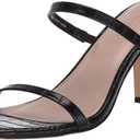 The Drop Women's Avery Square Toe Two Strap High Heeled Sandal 8.5