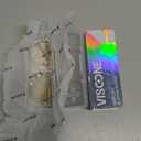 VISOONE Retro Round Anti Eyestrain Metal Medium Eyewear Blue Light Blocking Glasses for Computer Gaming Women Man SANFORD (Clear)