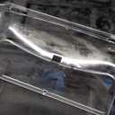 FYOUNG 3 in 1 Accessories Bundle for Playstation Portal, Carrying Case & Hard PC Clear Cover Skins Set with Screen Protector, Protective Shell Portable Travel Handbag for PS5 Portal Remote Player (Black)