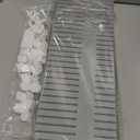 Blosssound 15pcs 5.12x 15 Tall Drawer Divider Adjustable Drawer Organizer DIY Ultra Deep Storage Organizer Separator with Fixed Buckle for Underwear Socks Dormitory Office Kitchen Bedroom(Grey)