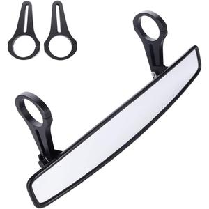 15" Wide Rear View Race Mirror Convex Mirror with 1.75" Clamp for UTV Compatible with Polaris RZR800 1000 XP900 1000 S