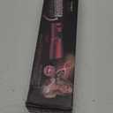 Multifunctional Electric Hair Straightener Automatic Curling Hairdressing Artifact Cold Air Three in One Hot Air Comb (Red)