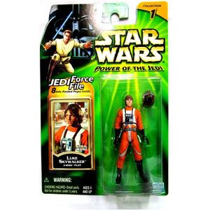 Star Wars Power of The Jedi with Jedi Force File/Luke Skywalker