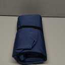 HiiPeak Sleeping Pad - Ultralight Inflatable Sleeping Mat with Built-in Foot Pump, Durable Compact Waterproof Camping Air Mattress for Camping, Backpacking, Hiking, Tent Trap Traveling (Blue)