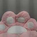 Ditucu Cat Paw Cushion Kawaii Chair Cushions 31.4 x 27.5 inch Cute Stuff Seat Pad Comfy Lazy Sofa Office Floor Pillow for Gaming Chairs Room Decor Pink (Large)