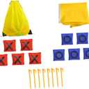 Toe Game Bag Toss Game Kids Adults Boys Girls Funny Party Supplies Throwing Games for Family Birthday Camping Beach