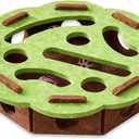 Interactive Cat Puzzle Toy, Felt Maze Box with Bell Balls for Indoor Cats, Stimulate Hunting Instincts & Reduce Boredom, Mental Enrichment & Self-Play Fun