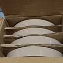 Famiware Nebula Pasta Bowls for 4, 8.75 inch Salad Bowl Sets, Large Wide Bowls for Serving Dinner, Cinnamon Brown