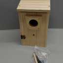 KraAra Bird Houses for Outside Clearance with Copper Guard, Cedar Bird House Outdoor, Bluebird Finch Swallow Wren Chickadee No Assembly Required, 1 Pack