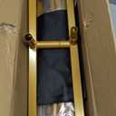 Wedding Arch Backdrop Stand 6FT, 5FT, 4FT Set of 3 Metal Gold Balloon Arch kit Stand for Ceremony Baby Shower Valentine Engagement Party Event Decoration, Garden Climbing Plant Fram