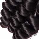 Loose Wave Bundles Human Hair Unprocessed Brazilian Virgin Remy Hair Extensions Loose Wave 3 Bundles 26 28 30 Inch Natural Color