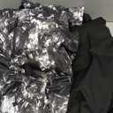 Mens Ski Jacket and Pants Set Ski Suit Winter Waterproof Windproof Hooded Snow Coat 2 Pieces Snowboarding Snowsuits (Medium, Black)