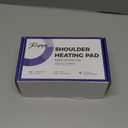 Telepepe Cordless Shoulder Heating Pad, Heated Shoulder Brace for Rotator Cuff Frozen, 3 Heat Levels, 3000mAh Rechargeable Battery, Shoulder Wrap for Pain Relief Deep Tissue for Men Women (Black)