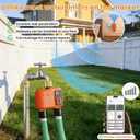 WiFi Sprinkler Timer 2 Zone, Smart Water Timer With Brass Inlet & Outlet | 984 FT Long-Range Wireless Connection, APP Remote Control, Alexa & Google Assistant, Rain Delay And Manual Irrigation