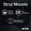 KYB SM5667 - Strut Mount Kit,Black