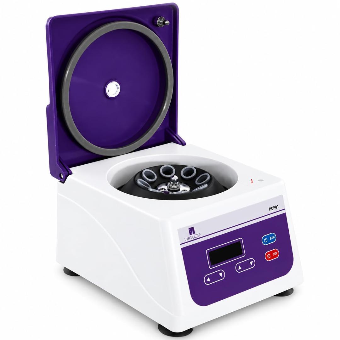 VIRTUOSE PRP Centrifuge Machine, 8X15ml/10ml, 300-4000RPM, Max 1860×g