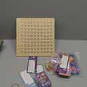 Wooden Montessori Multiplication Board Game: Math Educational Toys Multiplication Table Board Game Montessori Math Manipulatives Toys Toddlers Kids Multiplication Chart Game for Early Education