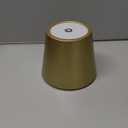 Czgor Rechargeable Cordless Table Lamp with Remote 2 Pack, 5200mAh Battery Operated Desk Lamp with Timer, 3-Color Stepless Dimming Wireless Desk Lamp, Portable Table Lamp for Bedroom Restaurant (Gold)