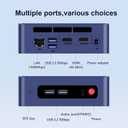 Beelink SER3 Mini PC AMD Ryzen 3 3200U (up to 3.5GHz), 16GB DDR4 2400MT/s 500GB PCIE3.0 SSD Mini Computer, Radeon Vega 3 Graphics,1000Mbps LAN, Dual HDMI 4K Display Windows 11 Pro Home-Office PC