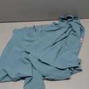 AFITNE Two piece Outfits for Women Summer 2 Piece Sets Linen Crop Tank Top and Wide Leg Pants Matching Sets Clothing Vacation Lounge Jumpsuits 2024 Spring Fashion Trendy Clothes Blue L 28" Medium