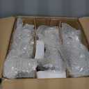 Ken & Ricky Pendant Lights Kitchen Island Gold 3 Pack,Crystal Pendant Lighting Over Island,Modern Pendant Light Fixtures for Dining Room Bedroom Bathroom Livingroom