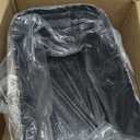 4 Pack Metal Mesh Basket with Hollow Handles Black Wire Storage Bin for Organizing Stackable Metal Fine Mesh Basket for Pantry Bathroom Kitchen Cabinets Shelves (X-Large)