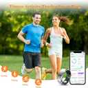 Delcast Smart Ring for Women Men-Wearable Fitness Tracker with Sleep Tracking Heart Rate Healthy Monitor Ring Activity Monitoring Steps Calories (9)