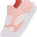 BMCiTYBM Toddler Baby Shoes Girl Boy Breathable Mesh Sneakers Non Slip (Pink, S)