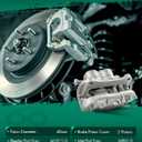SCITOO 18B5508 18B5509 Front Brake Calipers With Bracket Compatible For Jeep For Cherokee 2014-2023