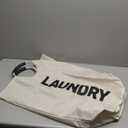 DOKEHOM 90L Large Laundry Basket, Collapsible Laundry Bag, Freestanding Tall Clothes Hamper, Foldable Washing Bin (Beige)