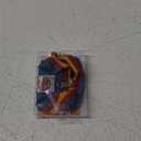 Dog Poop Bag Holder Zippered Pouch, Portable Dog Poop Bag Dispenser with 1 Metal Clip, Fashion Color Matching Canvas Waste Bag Holder for Leashes