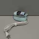 Travel Iron Mini with Steam for Clothes with Dual Voltage, Portable Mini Ironing Machine with Non-Stick Soleplate, Small Iron for Sewing, Quilting and Handcraft (Celadon)