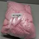 Saodimallsu Womens Off The Shoulder Sweater Top Oversized Fall Batwing Boat Neck Knit Sexy Casual Pullover (Pink)