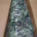 7ft Large Ficus Artificial Trees with Natural Curved Trunks, 84" Tall Lush Faux Tree for Home Decor Indoor, Green Lifelike Fake Ficus Tree Artificial Plants in Pot