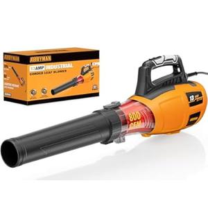 Alloyman Leaf Blower Cordless 40V, 650CFM Electric Leaf Blower with 22.0Ah Batteries and Charger, 3 Speed + Turbo Mode Battery Powered Blower for Lawn Care, Leaves, Dust, Snow, Brushless Motor