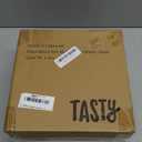 Tasty Hot Air Popcorn Popper, Healthy and Delicious Popcorn in Minutes, Fast and Easy-to-Use, Built-In Measuring Cup and Butter Warmer, 8 Cups, Aqua