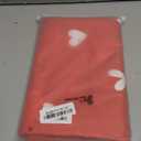 Valentines Day Tablecloth Valentines Party Fabric Table Cover Red Love Heart Happy Valentines Day Reusable Polyester Rectangle Waterproof Table Cloth for Wedding Anniversary, 60'' x 84''