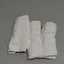 SERISIMPLE Viscose Bamboo Women Luxury Underwear Silky Comfy Ultra Soft Briefs Breathable Stretch High&Mid Waist Panties 3 pack (Mid-White, X-Large)