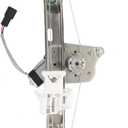 FINDAUTO Power Window Regulator with and Motor Rear Right Passenger Side fits 2005-2008 for Chevrolet for Malibu 748-537