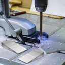 8PCS Metal Wedge Shims Triangle Flange Wedge Steel Wedges for Welding Silver Metal Flange Wedge Pipe Fitting Welding Tool 4.7 x 2.4 x 0.79 inch Steel Wedge Set