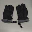 PULIOU Winter Waterproof Thermal Gloves for Men Women, Cold Weather Windproof Ski Snow Gloves with Touchscreen Fingers for Running Cycling Hiking Driving (Small, Black)