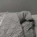 Ameritex Waterproof Dog Bed Cover Pet Blanket for Furniture Bed Couch Sofa Reversible (82x102 Inch (Pack of 1), Grey+dark Grey)