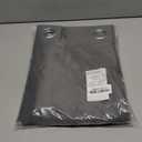 NICETOWN Thermal Insulated Grommet Blackout Curtains for Bedroom (2 Panels, W42 x L63 -Inch, Grey)