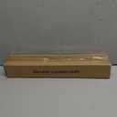 CorkLatta Silver Shower Curtain Rod 31 to 68 Inch,1 Inch Diameter Adjustable Spring Tension Stainless Steel Telescoping Rod,Easy Install,No Rust