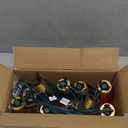 Jumbo Outdoor Christmas Lights, 16FT C9 Jumbo Xmas String Lights Decorations Waterproof Hanging Lights with 10 Large Clear Multicolor Bulb for Outdoor Porch Patio Eave Xmas Roof Decoration