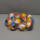 12 Pcs Mini Beach Ball Ornaments for Christmas Tree 3.15 Inch Shatterproof Plastic Summer Hanging Balls Decoration for Christmas Hawaiian Party Tropical Decorative Supplies(Classic)