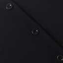 SxClub Jumpsuits for Women Formal Sexy Elegant Long Straight Pants Busineess Party Jumpsuit with Belt Pockets (Black, XL)
